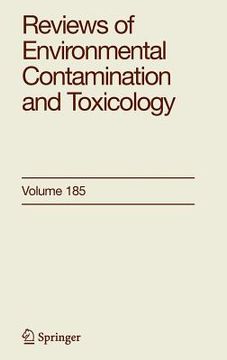 portada reviews of environmental contamination and toxicology 185 (en Inglés)