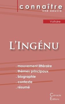 portada Fiche de lecture L'Ingénu de Voltaire (Analyse littéraire de référence et résumé complet) (en Francés)