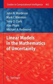 portada linear models in the mathematics of uncertainty (en Inglés)