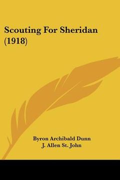 portada scouting for sheridan (1918)