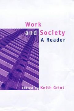 portada work and society: towards pragmatism (en Inglés)