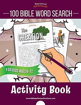 portada 100 Bible Word Search Activity Book (en Inglés)