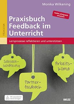 portada Praxisbuch Feedback im Unterricht: Lernprozesse Reflektieren und Unterstützen. Anpassbare Kopiervorlagen in Word (en Alemán)