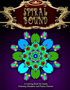portada SPIRAL BOUND MANDALA COLORING BOOK - Vol.8: women coloring books for adults (in English)