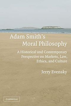 portada Adam Smith's Moral Philosophy Paperback: A Historical and Contemporary Perspective on Markets, Law, Ethics, and Culture (Historical Perspectives on Modern Economics) (en Inglés)
