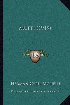 portada mufti (1919) (en Inglés)