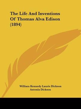 portada the life and inventions of thomas alva edison (1894) (in English)