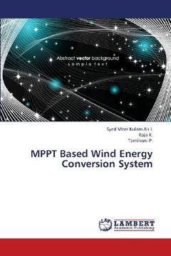 portada Mppt Based Wind Energy Conversion System