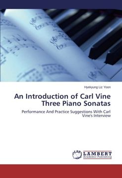 portada An Introduction of Carl Vine Three Piano Sonatas