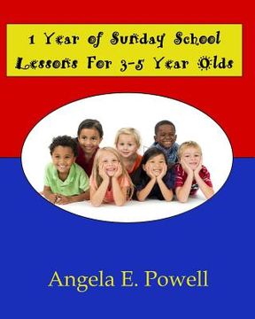 portada 1 Year of Sunday School Lessons for 3-5 Year Olds (en Inglés)