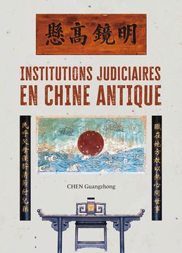 portada Institutions Judiciaires En Chine Antique (en Inglés)