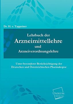 portada Lehrbuch Der Arzneimittellehre Und Arzneiverordnungslehre