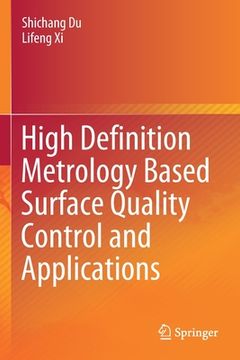 portada High Definition Metrology Based Surface Quality Control and Applications (en Inglés)