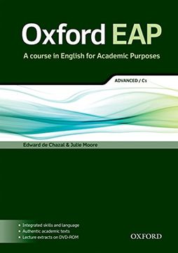 portada Oxford Eap: Oxford English for Academic Purposes Advanced. Student's Book + dvd Pack (en Inglés)