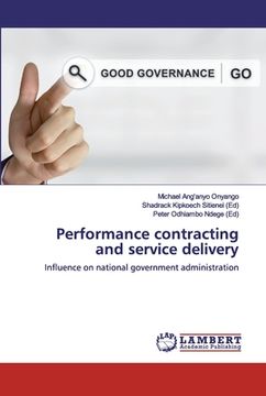 portada Performance contracting and service delivery (in English)