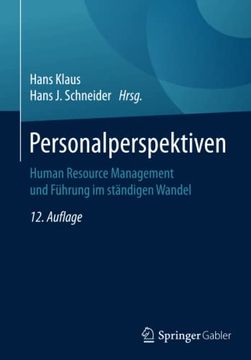 portada Personalperspektiven: Human Resource Management und Fï¿ ½Hrung im Stï¿ ½Ndigen Wandel (en Alemán)