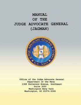 portada Manual of the Judge Advocate General (JAGMAN) (en Inglés)
