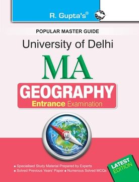 portada University of Delhi: M.A. (Geography) Entrance Exam Guide (en Inglés)