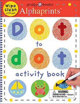 portada Alphaprints dot to dot Activity Book (in English)