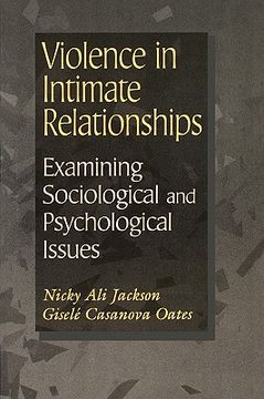 portada violence in intimate relationships: examining sociological and psychological issues (en Inglés)