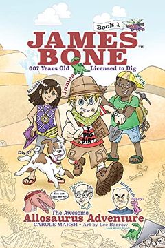 portada The Awesome Allosaurus Adventure: James Bone Graphic Novel #1 (in English)