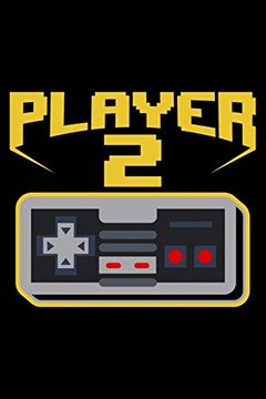 portada Player 2: 2 Player Video Game Lined Not Journal Diary 6x9 