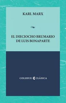 portada Dieciocho Brumario de Luis Bonaparte
