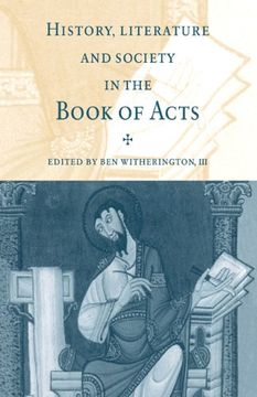 portada Hist lit & soc in the Book of Acts (en Inglés)