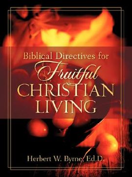 portada biblical directives for fruitful christian living (en Inglés)