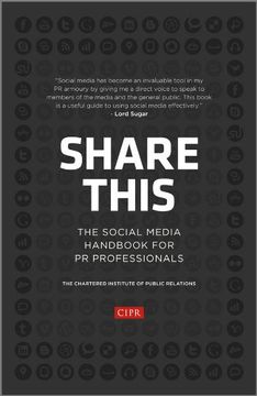 portada Share This: The Social Media Handbook for PR Professionals (en Inglés)