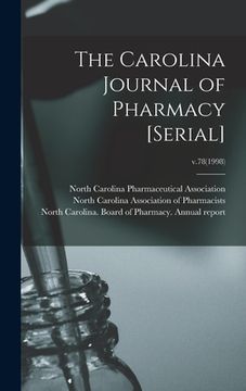 portada The Carolina Journal of Pharmacy [serial]; v.78(1998) (en Inglés)