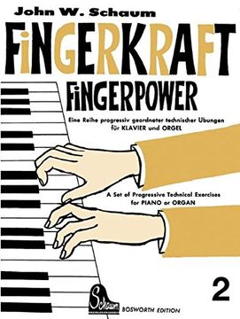 portada Fingerkraft 2: Progressiv geordnete technische Übungen für Klavier oder Orgel (in German)