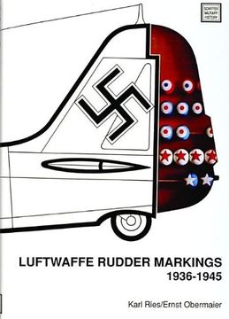 portada Luftwaffe Rudder Markings ac 1936-1945 (Schiffer Military History) (en Inglés)