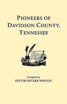 portada pioneers of davidson county, tennessee (en Inglés)