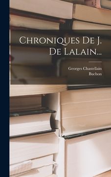 portada Chroniques De J. De Lalain... (in French)