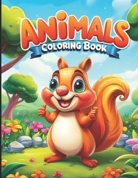 portada Animals Coloring Book: for Kids & Toddlers (en Inglés)