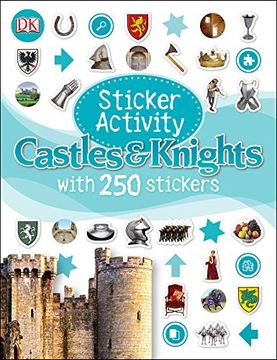 portada Sticker Activity Castles and Knights (en Inglés)