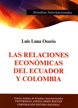 portada Las relaciones económicas del Ecuador y Colombia