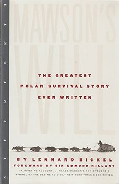 portada Mawson's Will: The Greatest Polar Survival Story Ever Written (en Inglés)