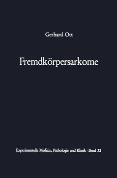portada Fremdkörpersarkome (Experimentelle Medizin, Pathologie und Klinik) (German Edition)