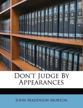 portada don't judge by appearances