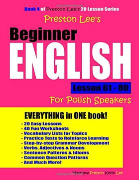 portada Preston Lee's Beginner English Lesson 61 - 80 for Polish Speakers (in English)