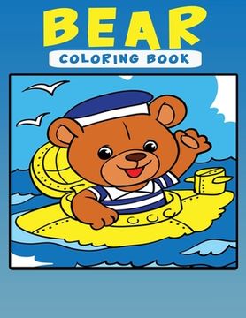 portada Bear Coloring Book: Activity Book for Kids (en Inglés)