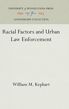 portada Racial Factors and Urban law Enforcement (in English)