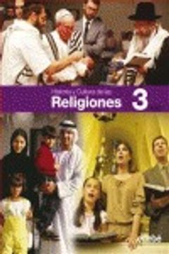 portada Historia y cultura de las religiones, 3 ESO