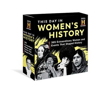 portada 2021 History Channel This day in Women's History Boxed Calendar: 365 Extraordinary Women and Events That Shaped History (Daily Calendar, Inspirational Desk Gift for Women)