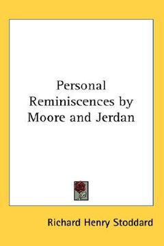 portada personal reminiscences by moore and jerdan (in English)