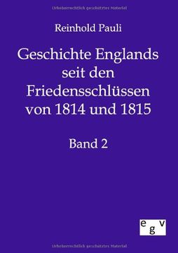 portada Geschichte Englands seit den Friedensschlüssen von 1814 und 1815 (German Edition)
