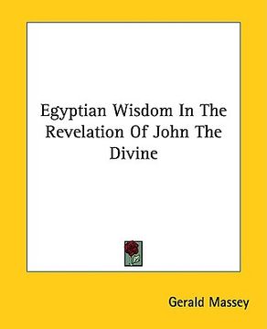 portada egyptian wisdom in the revelation of john the divine (en Inglés)