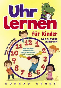 portada Uhr Lernen für Kinder (en Alemán)